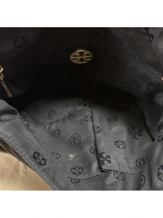 Tory Burch Marion Black Nylon Whipstitch Messenger/Diaper Bag - Picture 6 of 8